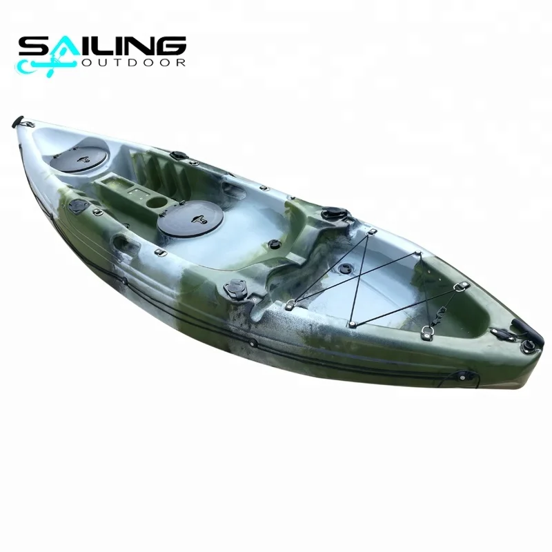 Airo Popular 2018 Single Ocean Fishing Plastic Canoe Kayak Fishing, Pro Fishman Kayak view 5