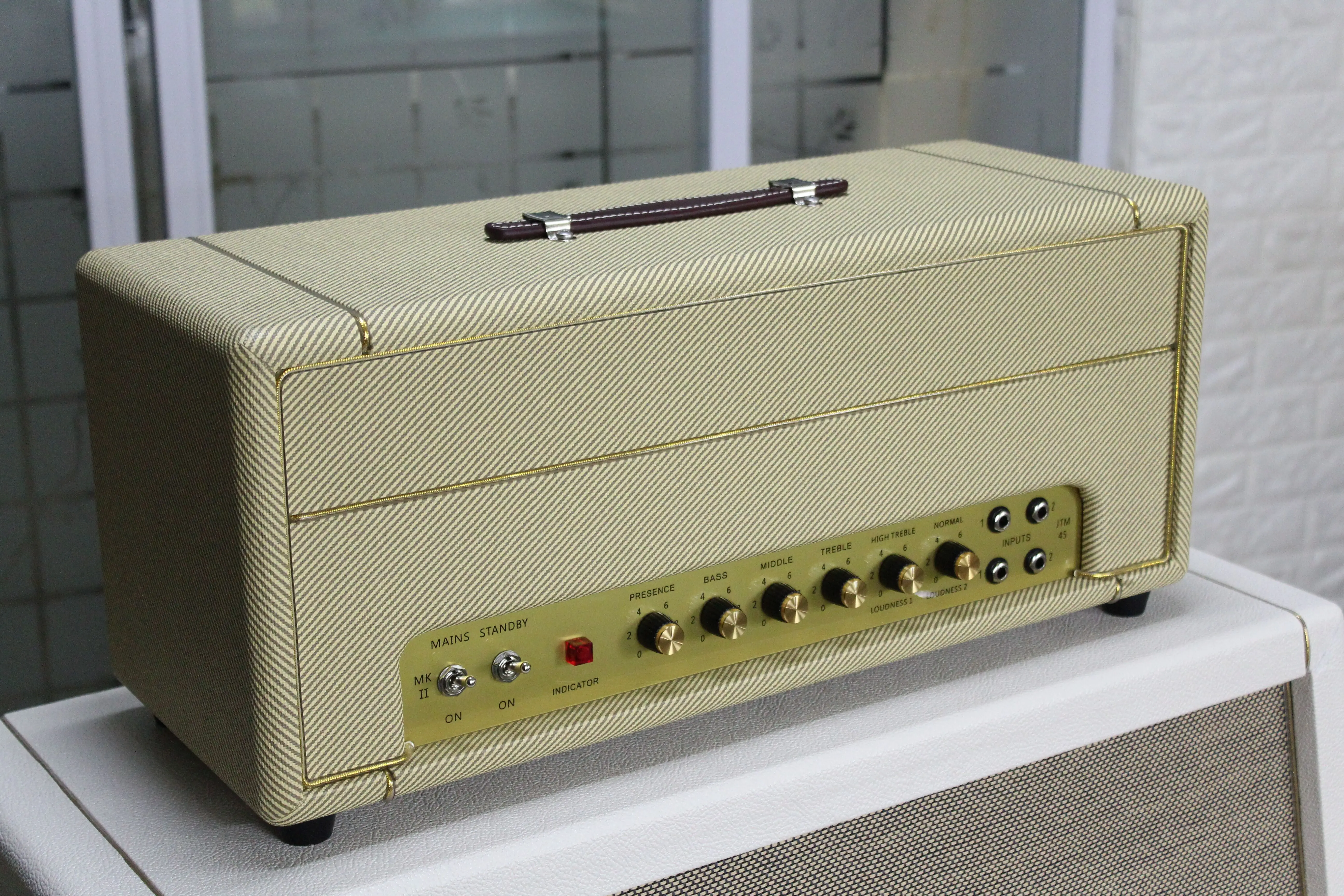 Custom JTM45 Point to Point Soldering Valve Tube Amplifier Head 50W 100W Color random delivery Optional