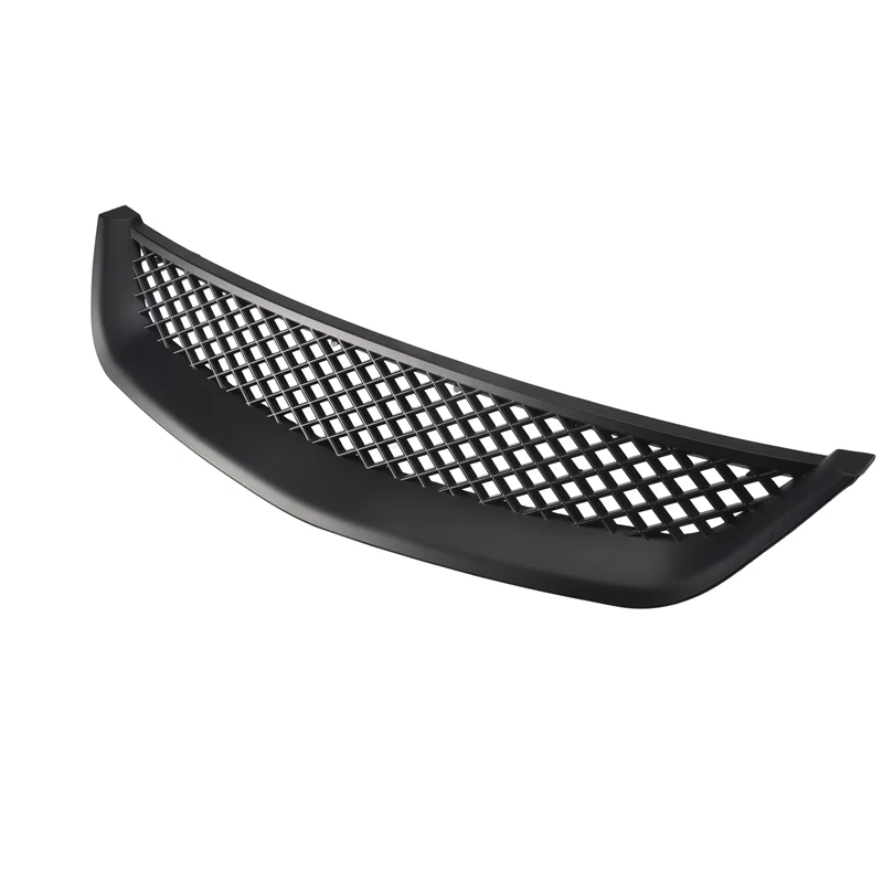 

Эффективная черная сетка ABS, решетка переднего капота для Honda Civic JDM Type R 2001-2003