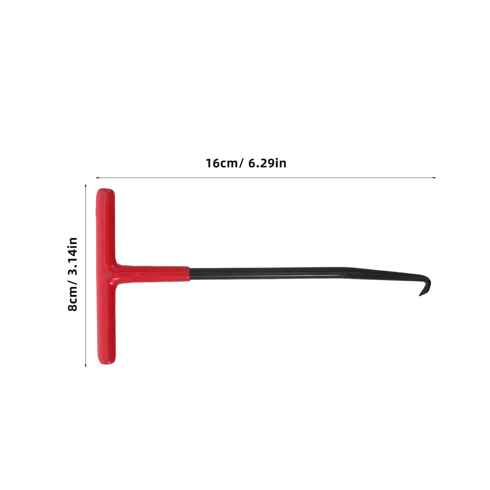 Motorcycle Spring Hook Puller Tool for Exhaust Pipe Heavy Duty Thick Rod Long Handle Easy Use Spring Removal Repair Tool