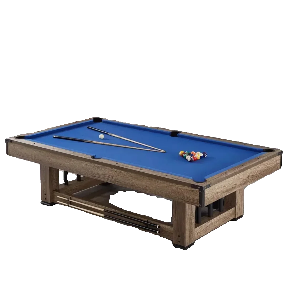 

table, standard indoor American black 8-in-1 table, commercial marble, adult household billiard table