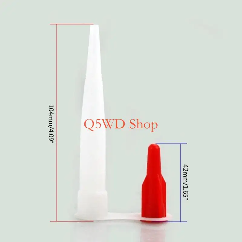 Q5WD 20 Pack Testi cartuccia Pesti sostituzione degli ugelli con tappi tenuta ugelli tenuta