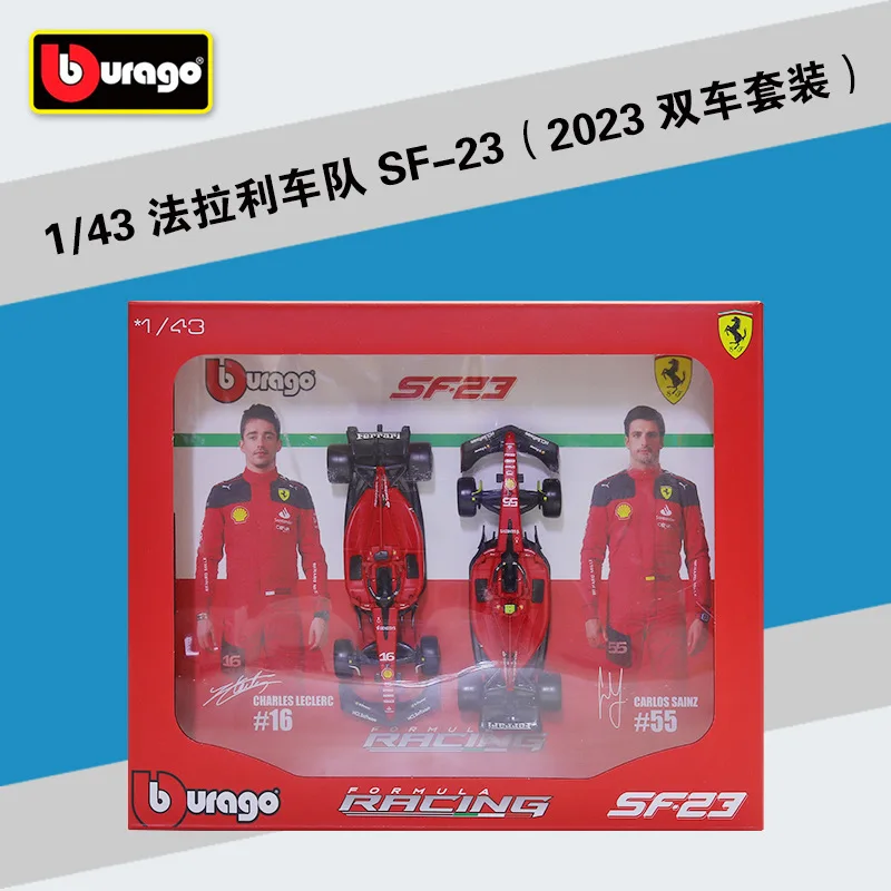 burago-1-43-scale-f1-diecast-car-model-2023-sf23-rb19-dual-car-set-alloy-finished-collectible-gift-for-racing-enthusiasts