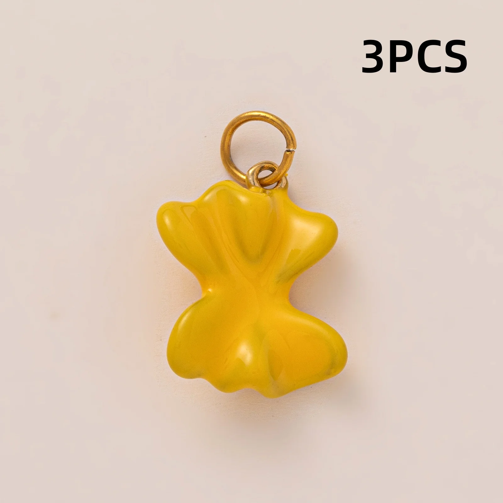 3 Stück modische und trendige neue Ananas-Khabbdog-Fisch-Bonbon-Heidelbeer-DIY-Anhänger-Charms für Schmuck – Detail 6