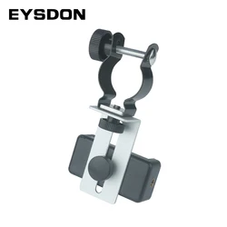 EYSDON-Adaptador de fotografía para teléfono inteligente, accesorio para microscopio, Binocular, telescopio Monocular, soporte para teléfono móvil