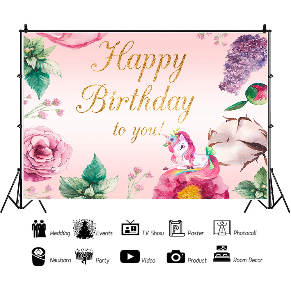 ZHISUXI Cartoon Marine Animal Photography neonatale Color Unicorn Studio Background Prop ESY-07