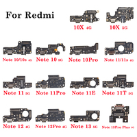 1Pcs Charging Port For Xiaomi Redmi 10X Note 10 10s 11 11E 11s 11T 12 13 Pro Plus 4G 5G Dock USB Charger Connector Flex Cable