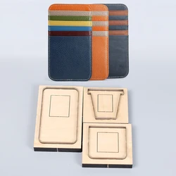 7.8x14.5cm multi-pockst cardholder leather craft cutting dies knife mold cutter