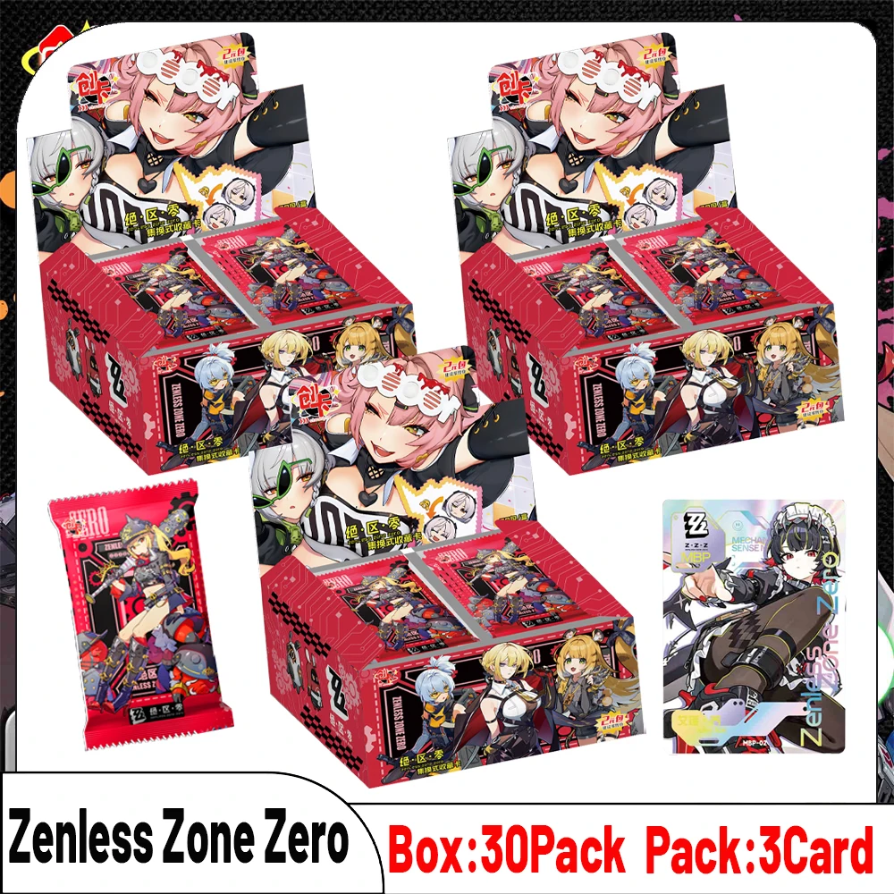 

2025 Newest ''ChuangKa''Zenless Zone Zero 2M-01 Collection Cards Anime Booster Box Doujin Toys And Hobbies Gift