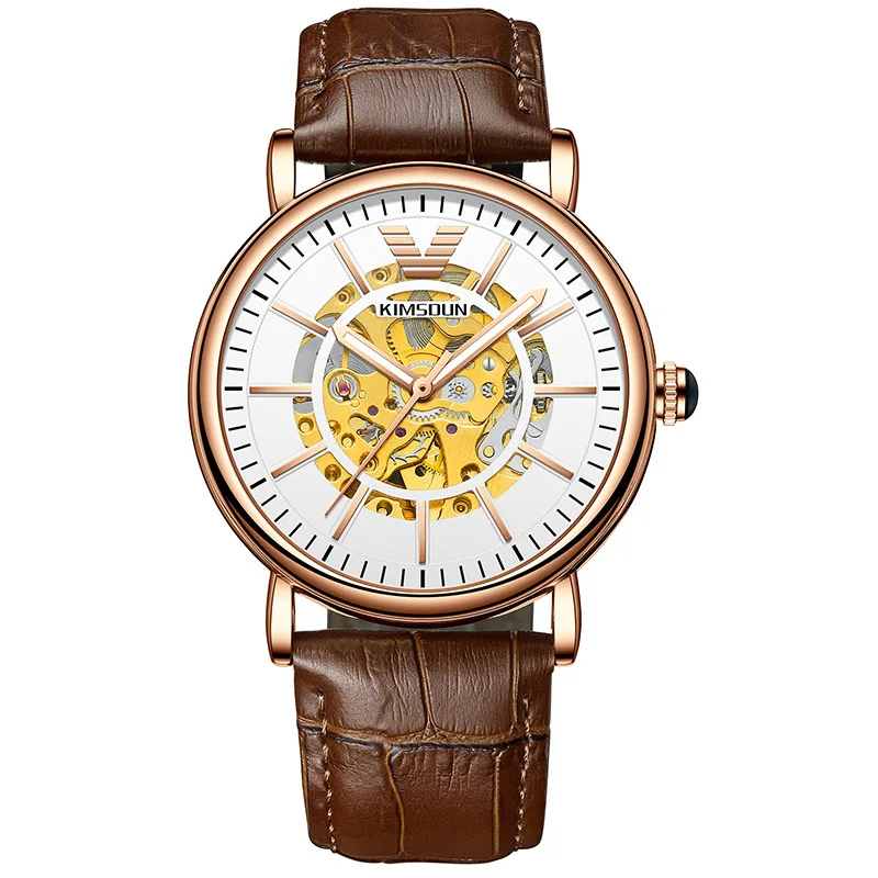 

Luxury Top Brand Watch for Men Automatic Mechanical Watches Man Sport Bussiness Wristwatch Male Clock Hollow Unique Reloj Hombre