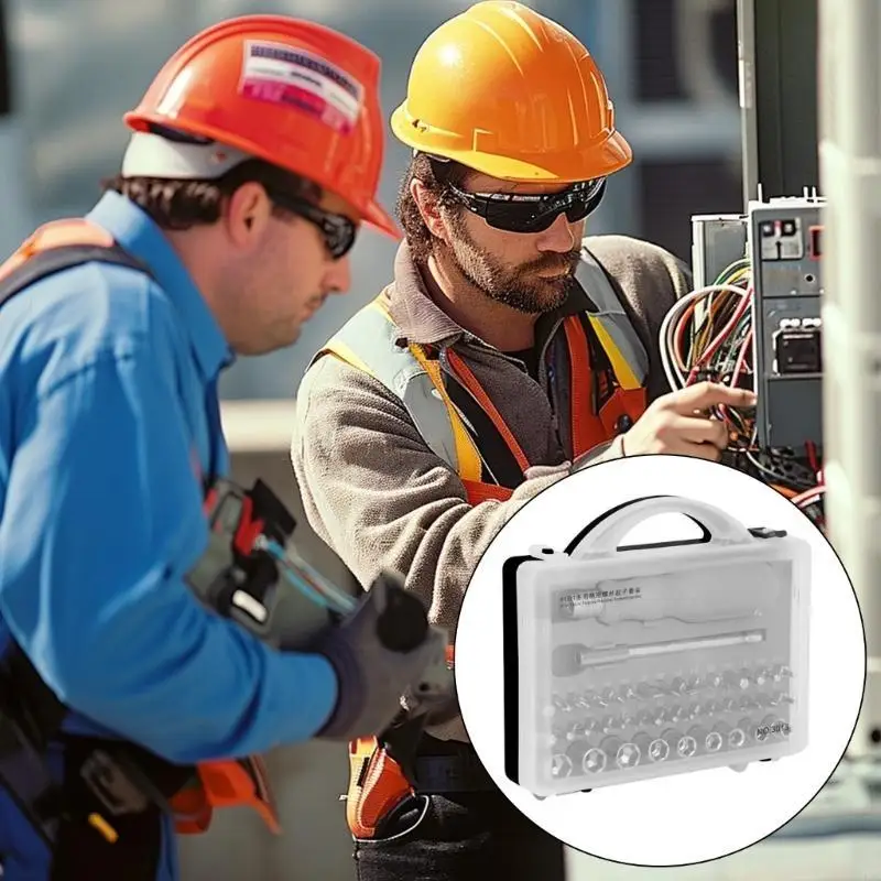Bộ tuốc nơ vít điện toàn diện đảm bảo toàn và hiệu quả Y4QC