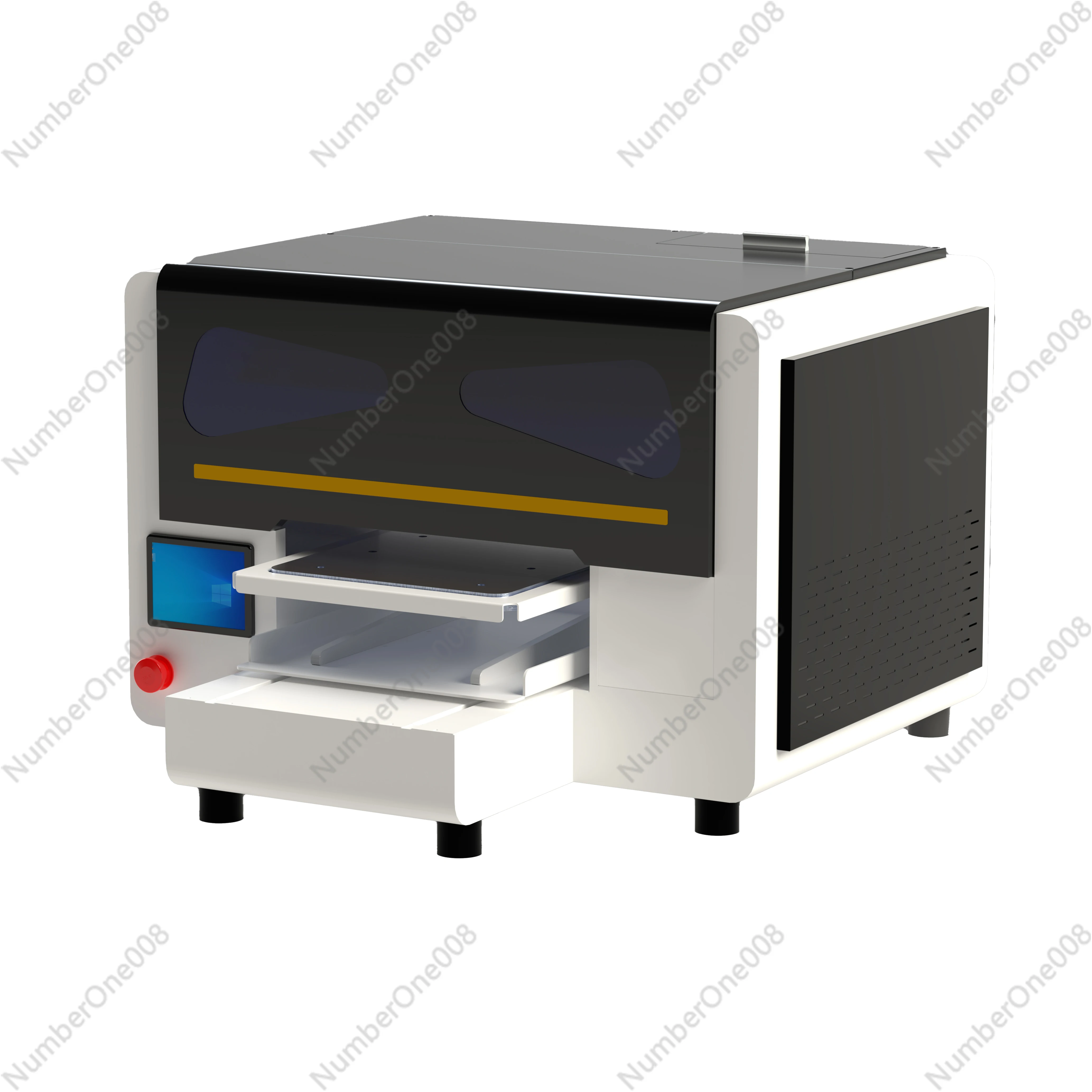 Small Visual Positioning UV Printer for Phone Cases, Acrylic, Metal Signs, Plastic, CDs, Cylindrical Printing