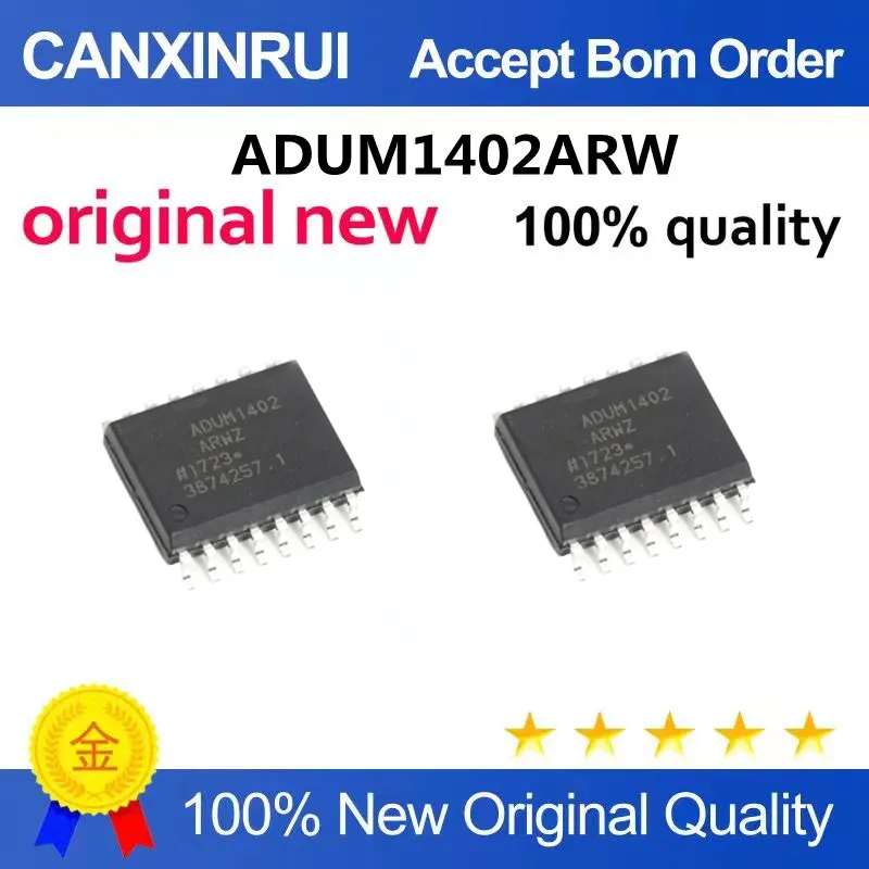 Patch ADUM1402 ADUM1402ARW ADUM1402ARWZ chip digital isolator chip