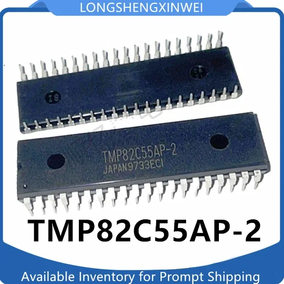 1PCS TMP82C55AP TMP82C55AP-2 DIP-40 Programmable Peripheral Interface IC Integrated Circuit IC Chip Direct Insertion New