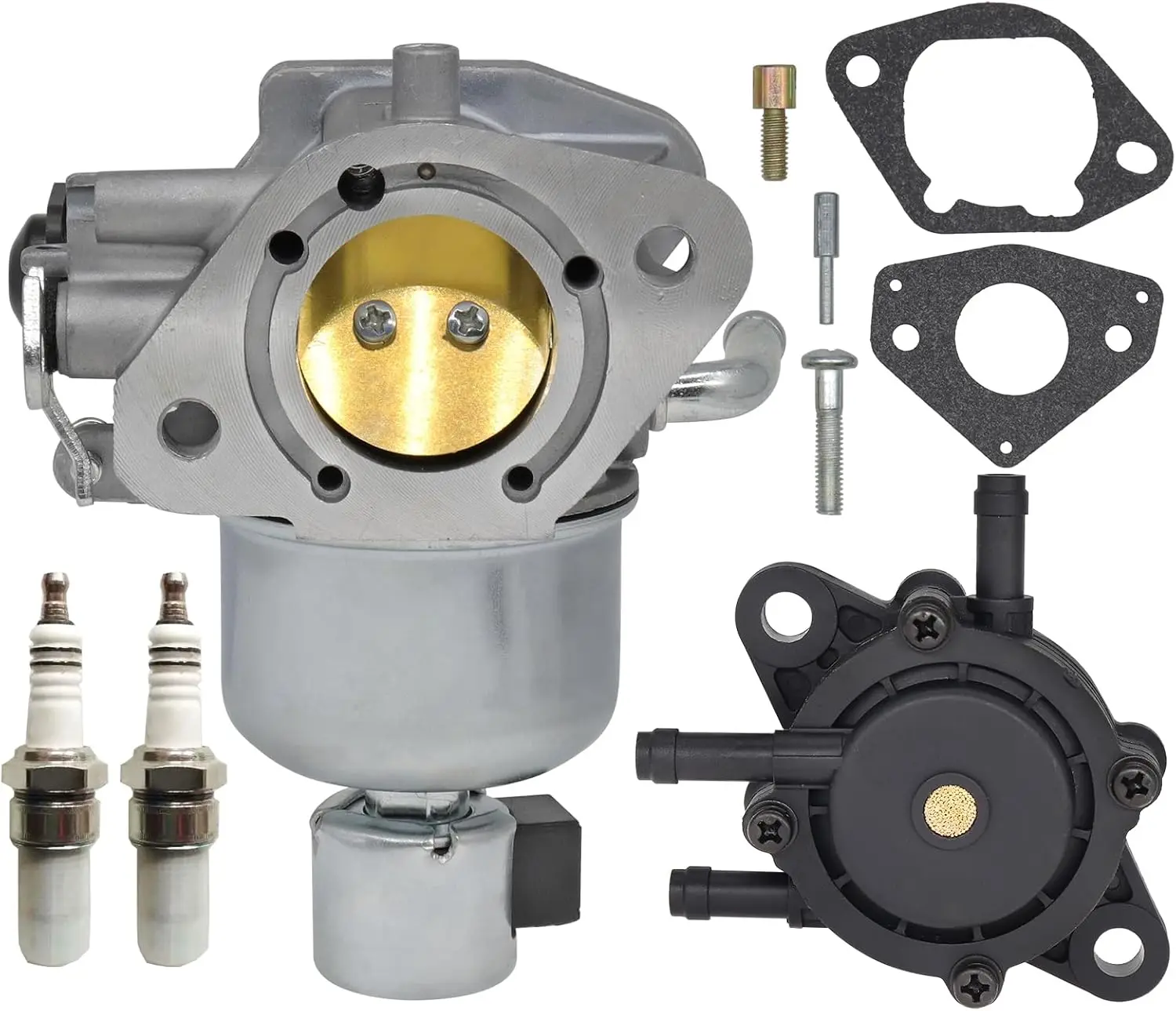 For 16 853 19S 32 853 63S Carburetor with Fuel Pump and Gaskets Fits Kohler KT725 KT730 KT735 KT740 KT745 6600 7000 Engine Model