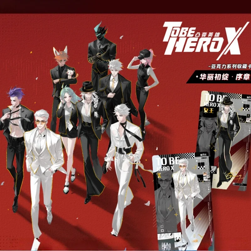 

Genuine To Be Hero X Convex Hero Collection Of Acrylic Card What Is A Hero Animation Signature Card Peripherals Collect Toy Gift