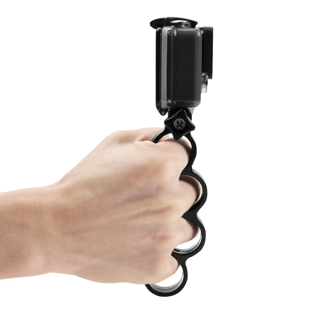 Selfie Bracket Finger Grip Ring ABS Handheld Camera Selfie Accessory Black Camera Mount Accessories For GoPro Hero 6 7 5 4 3 - Image 4