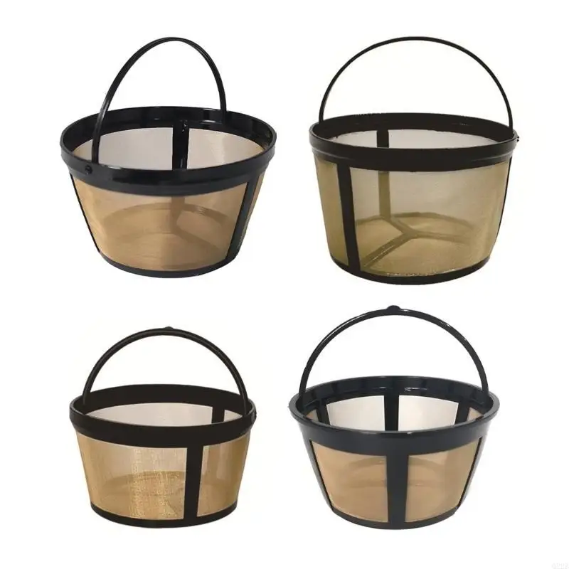 

Q22B 4PCS Установите долговечные металлические кофейные фильтры для домашнего и офисного использования FIT
