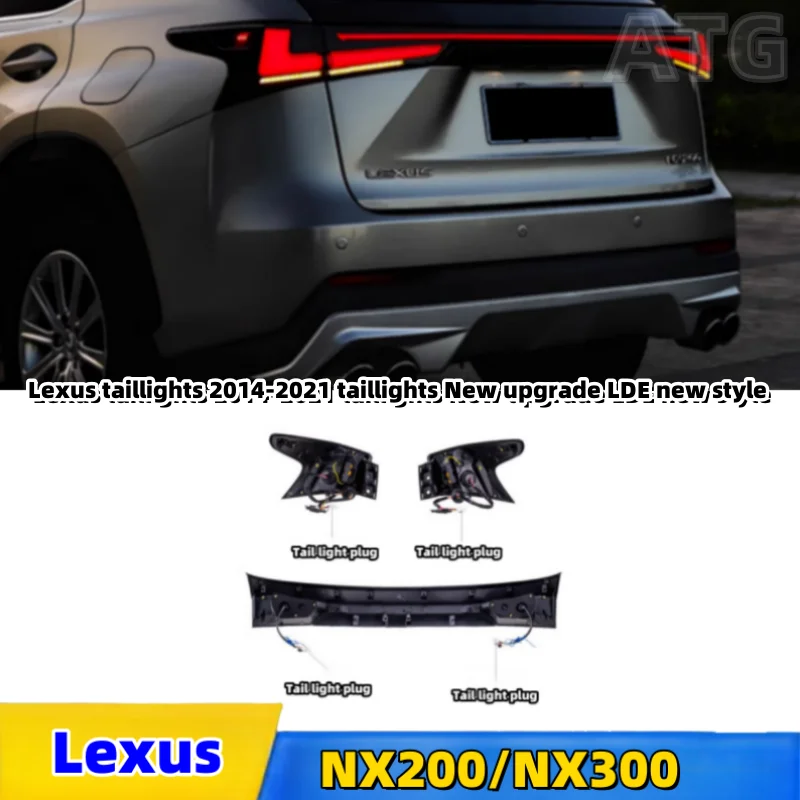 

For Lexus taillights 2014-2021 taillights New upgrade LDE New style Plug and play non-destructive installation