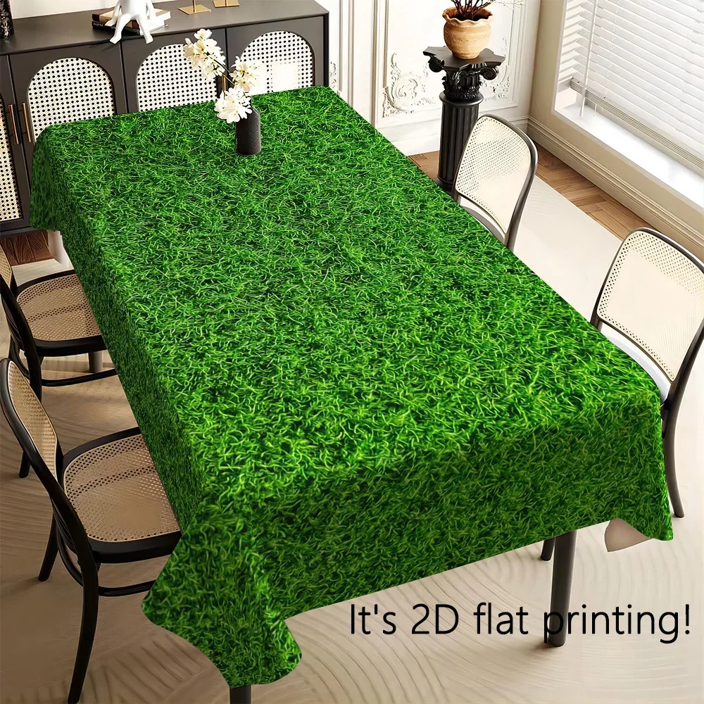 Two-dimensional planar modern minimalist style printed exquisite pattern rectangular household tableclothxzj