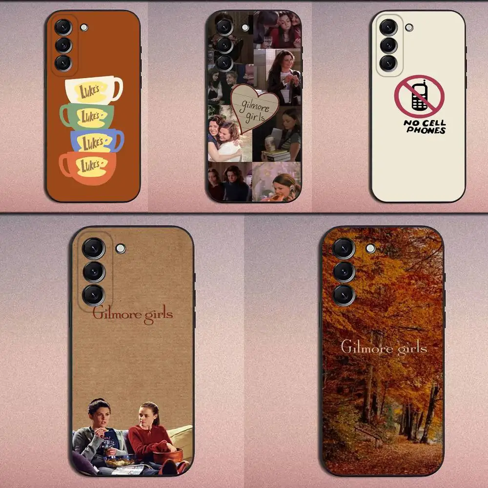 

G-Gilmore Girls aesthetic Phone Case For Samsung Galaxy A20,A21s,A22,A31,A32,A52,A53,A72,73,A80 Soft Black Cover
