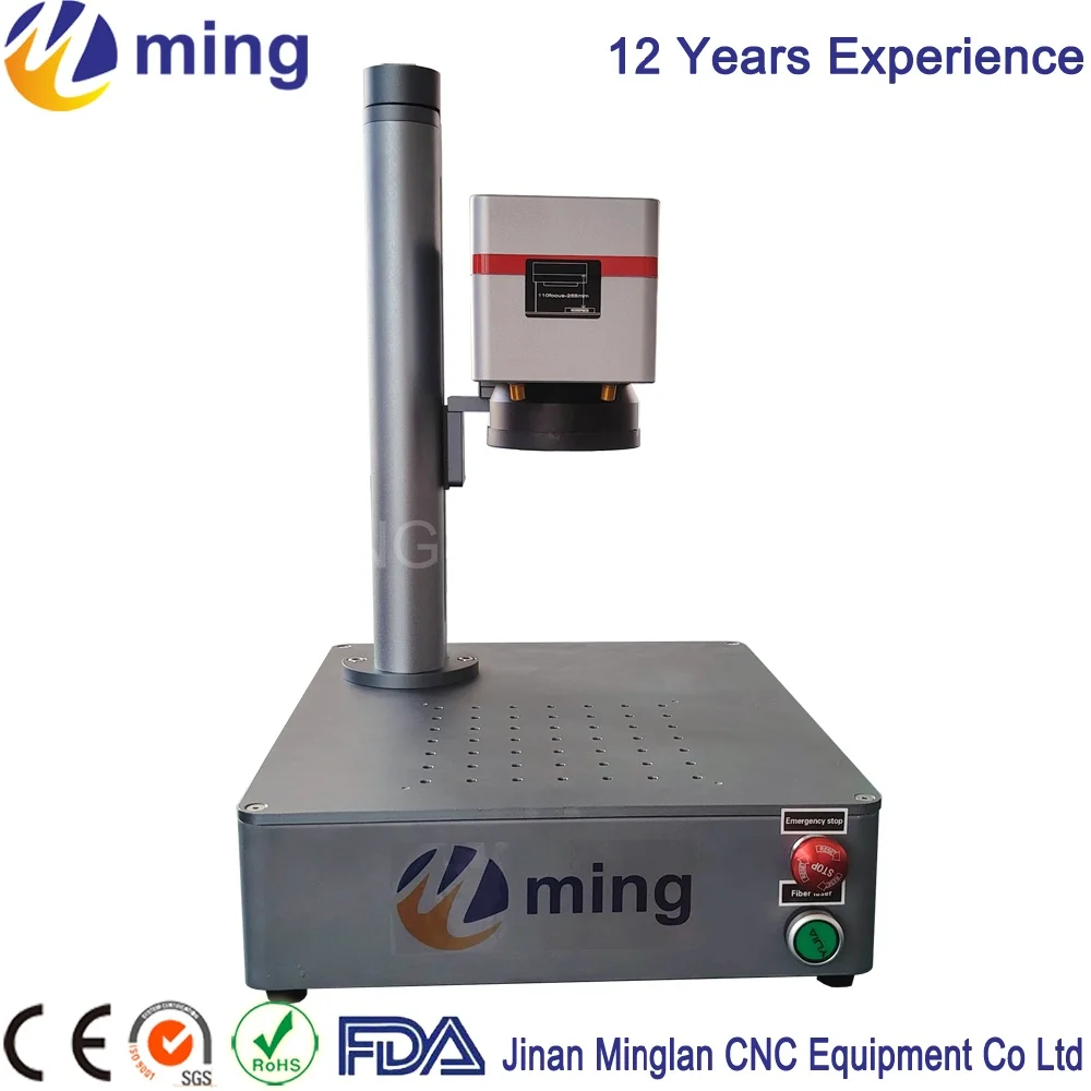 

MAX 30M 20M Portable Small Size Fiber Laser Marking Machine 20W 30W Home Use