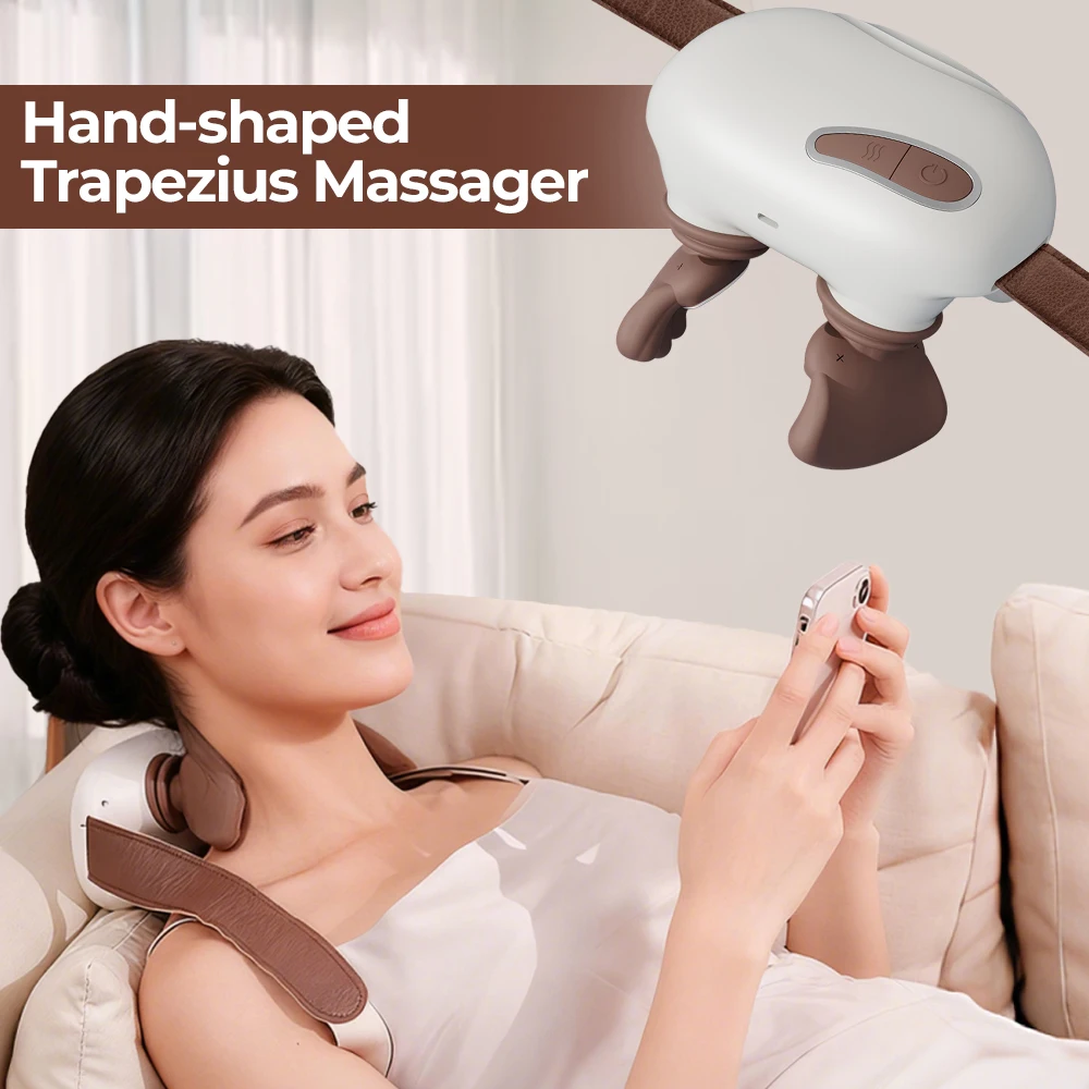 

Neck Shoulder Massager Kneading Muscles Massage Pillow Muscle Relax Multifunctional Neck And Shoulder Relaxing Massage