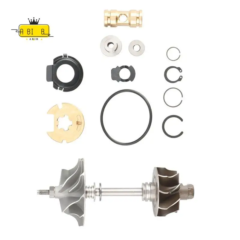 ABIB -Turbocharger Shaft & Wheel & Repair Kit BV43 28200-4A470 For KIA Sorento 2.5 Crdi 125 Kw 170HP D4CB 2500 Ccm 2006-