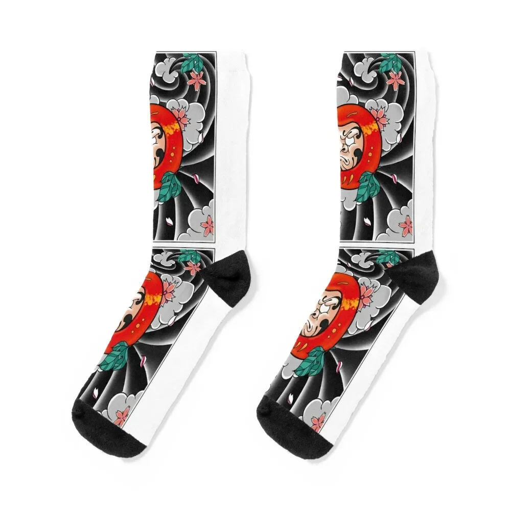 

Daruma Doll Socks Lots snow hiking shoes Socks For Women Men's