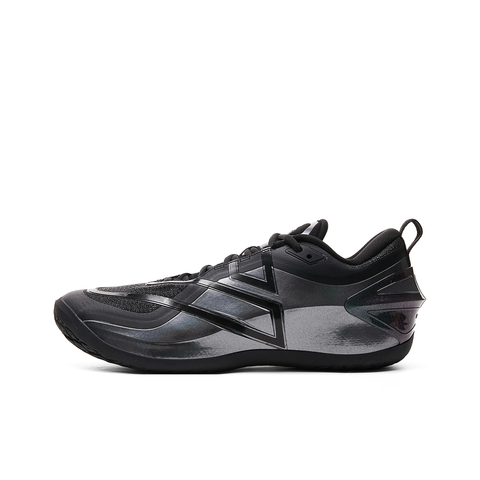 PEAK Taichi General Cushioning - Zapatillas de baloncesto para hombre, resistentes a la abrasión y a los impactos, de caña baja, color negro