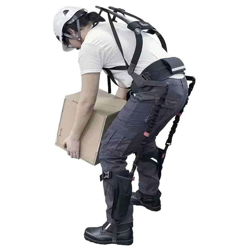 

Wearable Lifting Exo Work Firemen Tactical Military Industrial Exoskeleton Suit Waist Shoulder Support