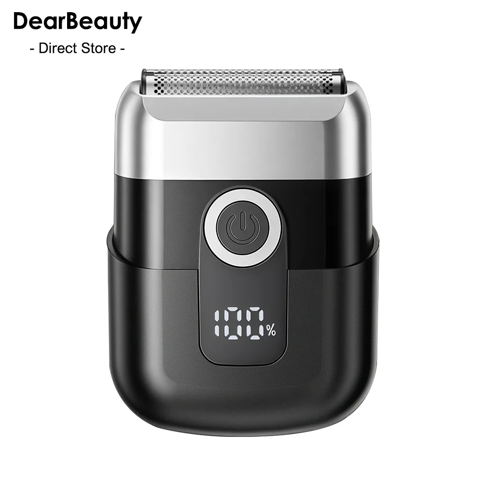 

Mini Electric Shaver for Men And Women with LED Digital Display Rechargeable via Type-C Portable Car Razor for Home Use