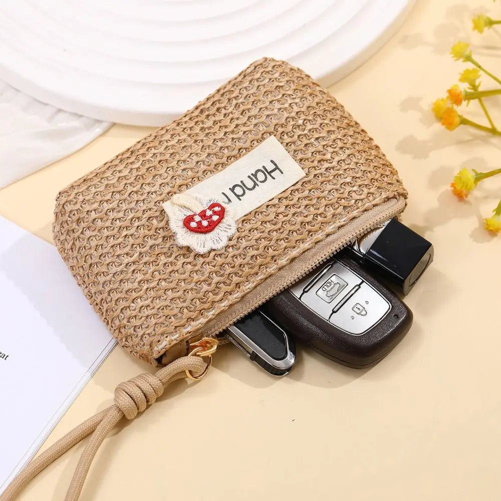 Mini Coin Purse Small Wallet for Women Portable Cosmetic Storage Bag Ladies Lipstick Holder Card Case Pillow Pouch