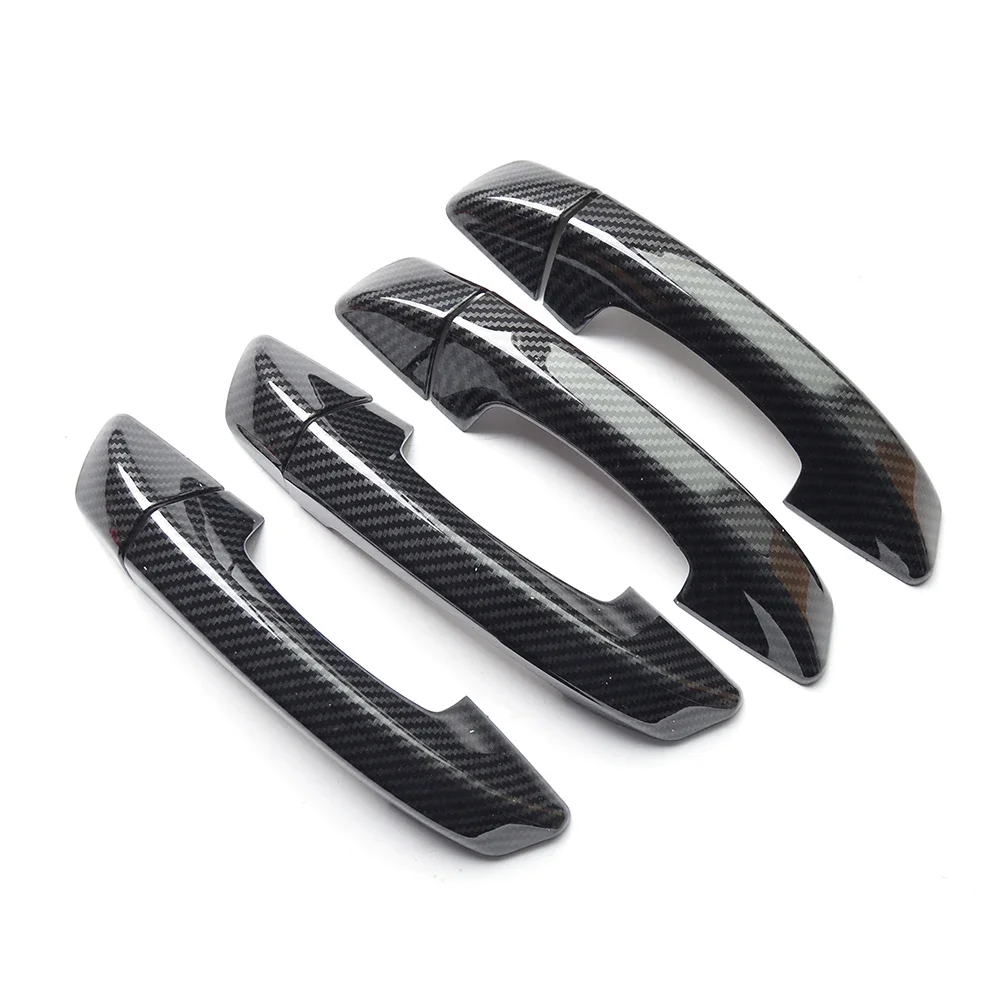 Für Volkswagen VW Sharan 2011 2012 2013 2014 2015 2016 Neue Carbon Fiber Chrom Auto Türgriff Abdeckung Trim Styling Zubehör