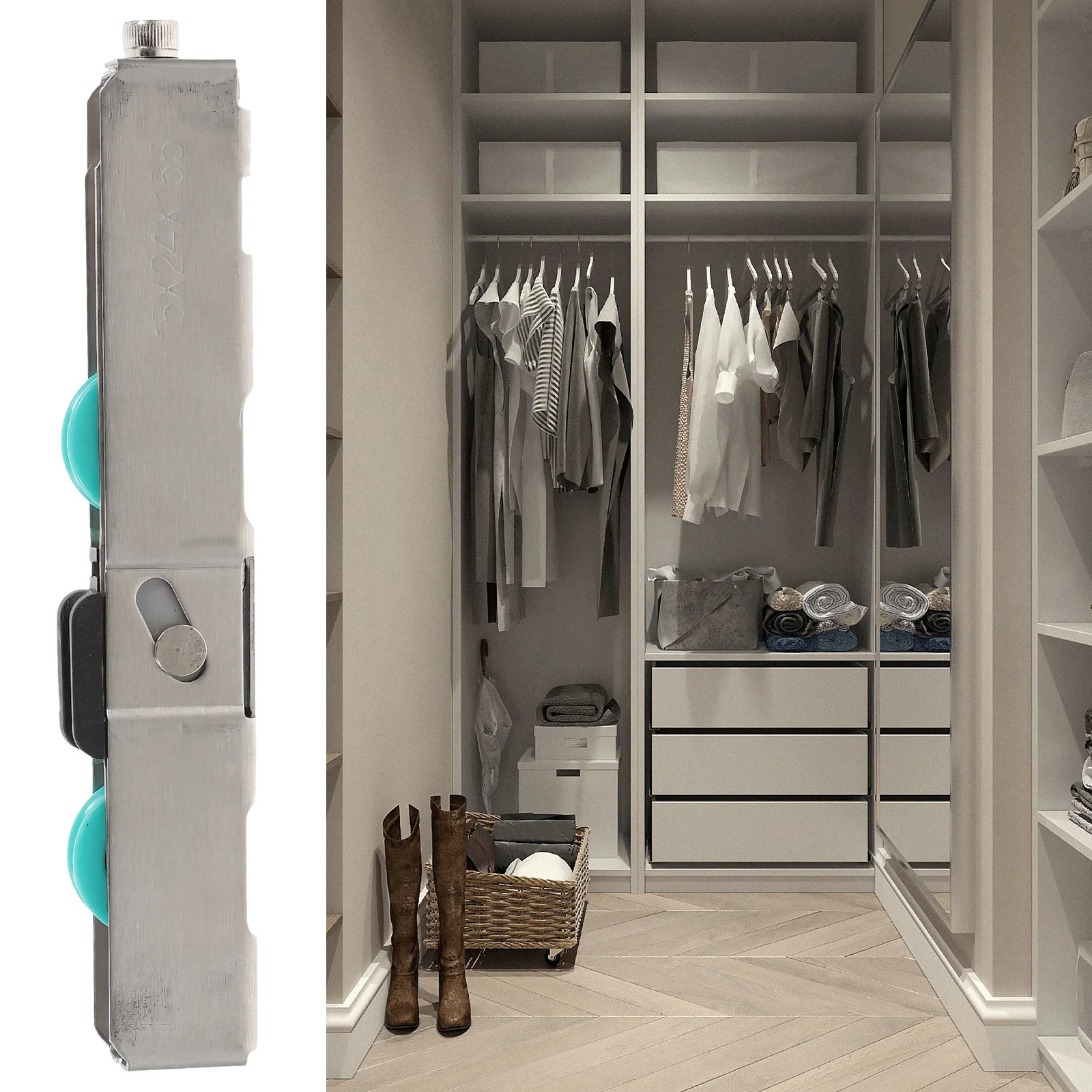 1 قطعة الفولاذ المقاوم للصدأ انزلاق الباب الأسطوانة الثقيلة لخزانة زجاجية باب الحمام استبدال أجزاء بكرة عجلة الأجهزة