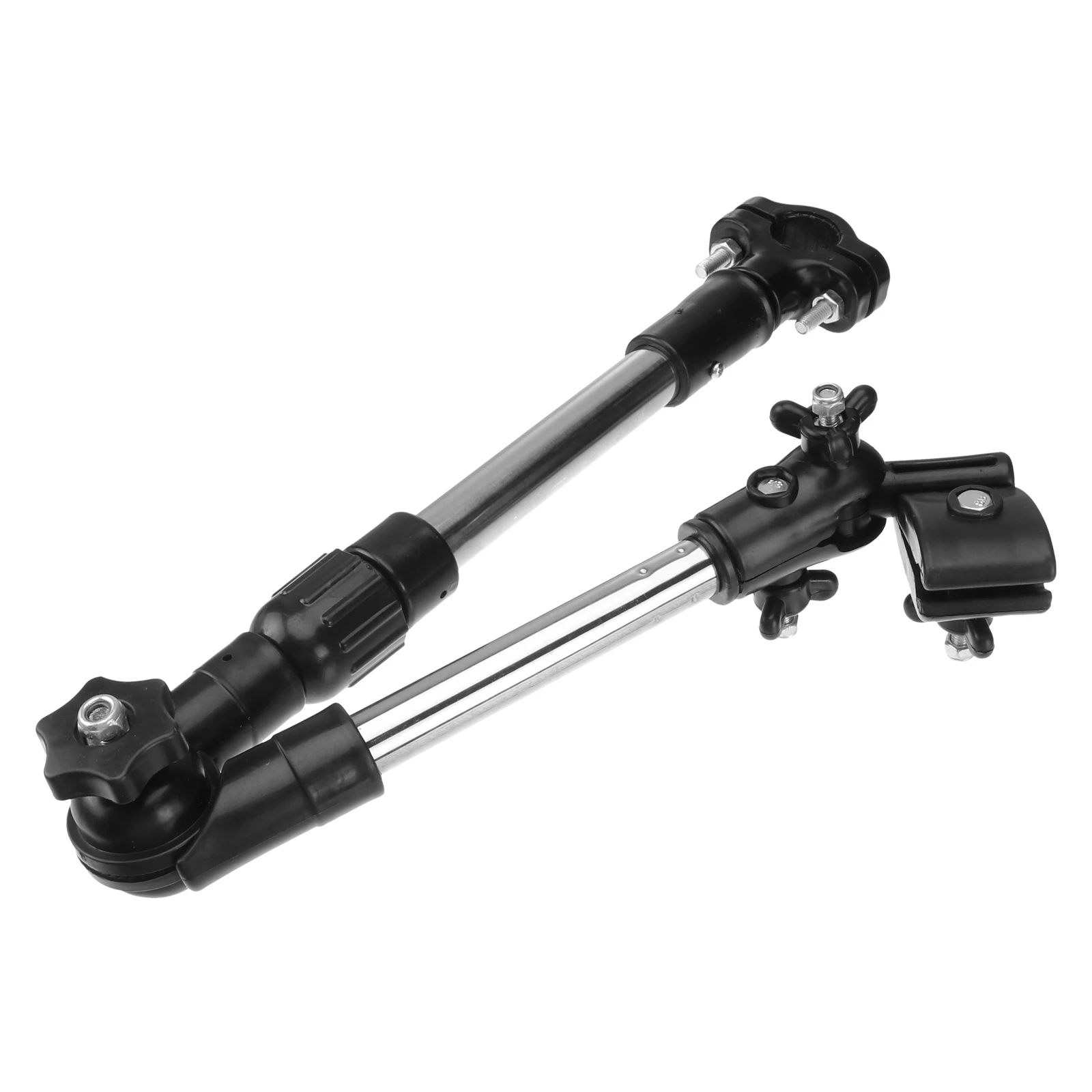

Cycle Stand Umbrella Bar Connector Holder Thicken Bracket Attachment Black Clamp
