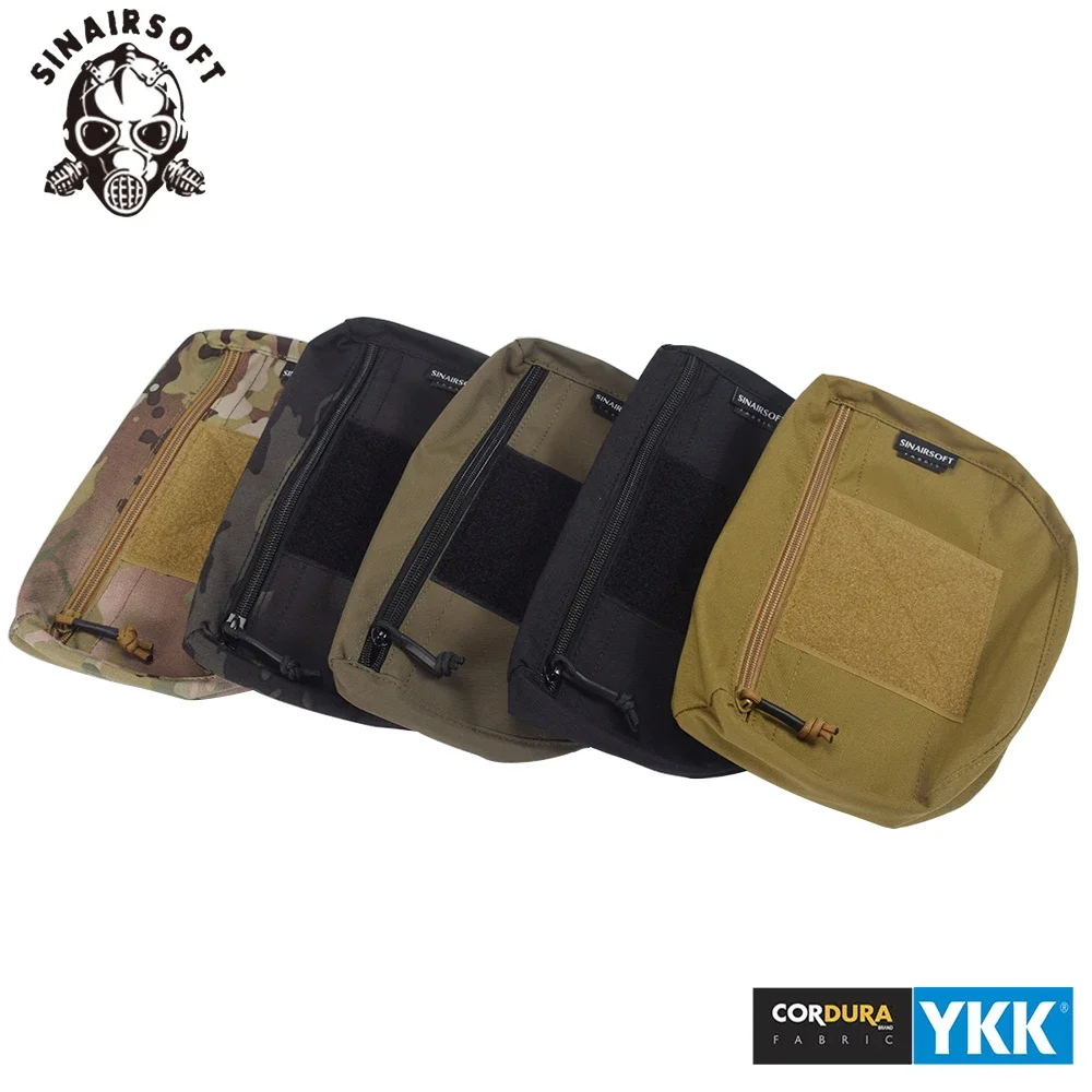 SINAIRSOFT-DulStorage Hunting Military Army, Molle GlaCRM CRX D3 Chest Rig, DŽ, Face Utility Powder, 500D Nylon