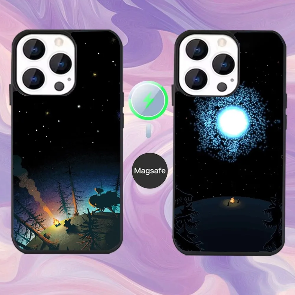 

Cool O-Outer Wilds Phone Case For iPhone 16,15,14,13,12,11,Pro,Max,Plus,Mini,Magsafe,Magnetic Wireless Charging Case