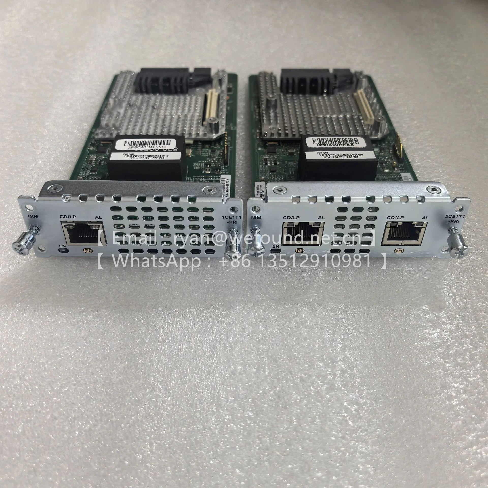 NIM-1CE1T1-PRI NIM-2CE1T1-PRI Módulo de interfaz de red de voz y WAN