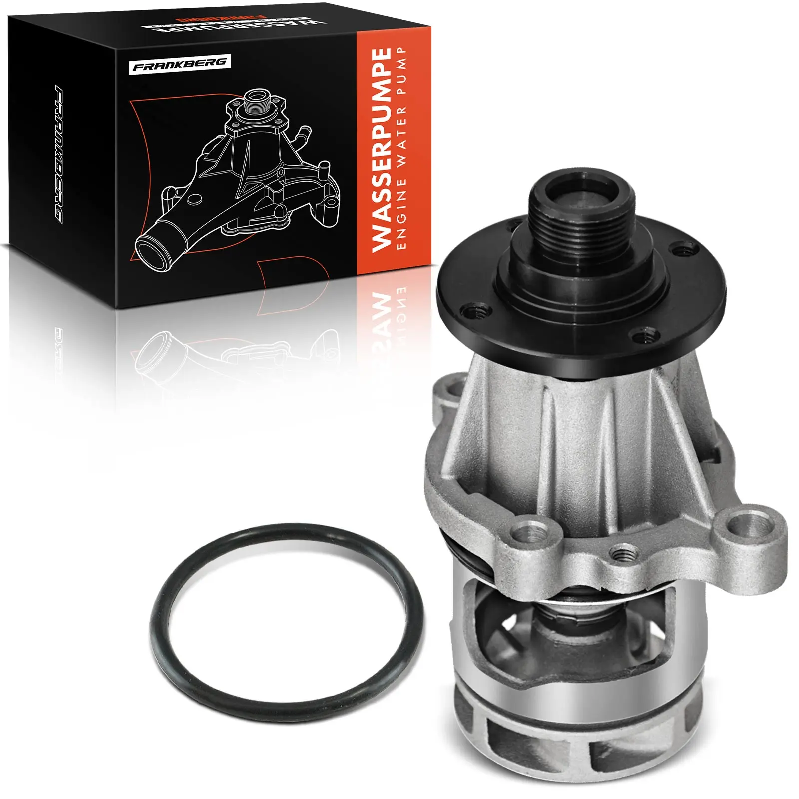 Frankberg 1x Waterpomp koelwaterpomp voor BMW 3 Serie E30 E36 E46 316 318 5 Serie E34 518 Z3 E36 1.6L-1.9L 11511721872 11511734595