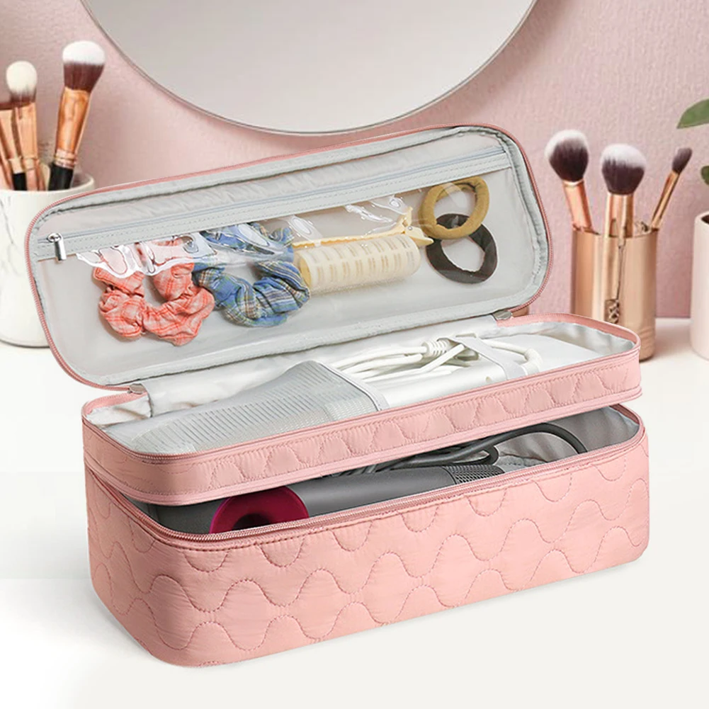 Hair Tool Travel Carrying Case Double-Layer Hair Dryer Big Capacity Storage Bag for Revlon One-Step Hair Dryer/Volumizer/Styler