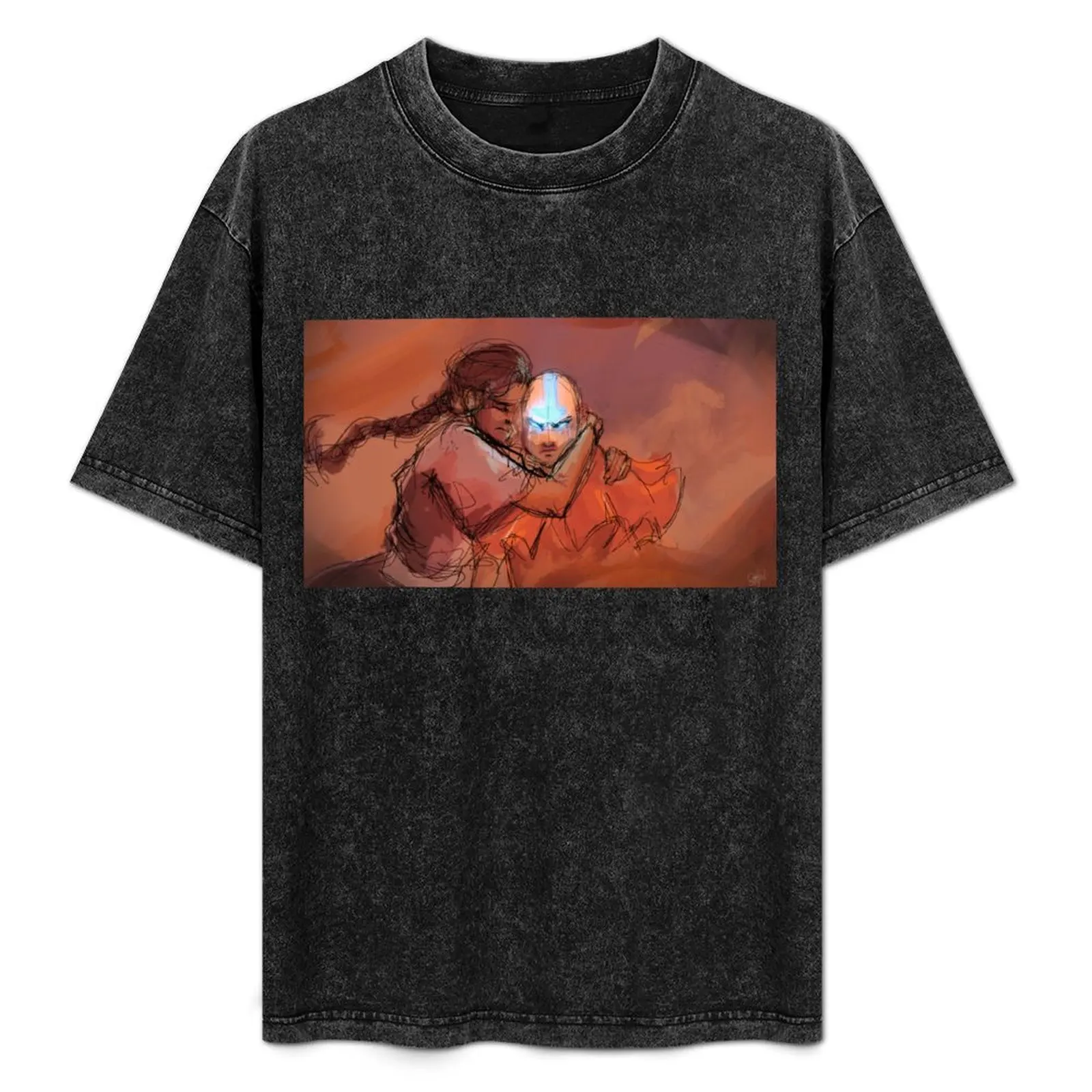 

Aang and Katara: The Desert T-Shirt Quick Dry Outdoor Sports T-Shirt