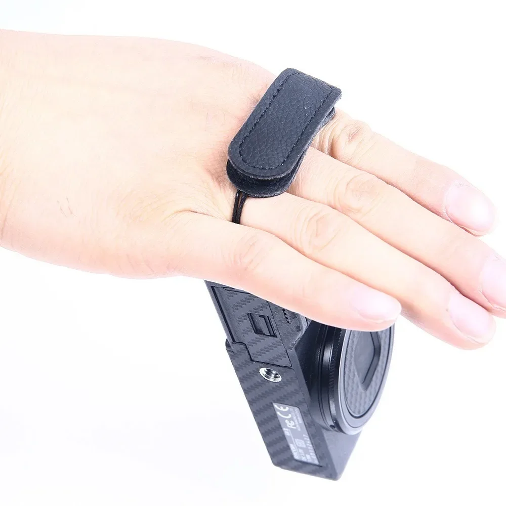 For Ricoh GR GR2 GR3 Camera Portable Anti-Slip Finger Strap Wrist Hand Ring Buckle Photography Accessory Rope,