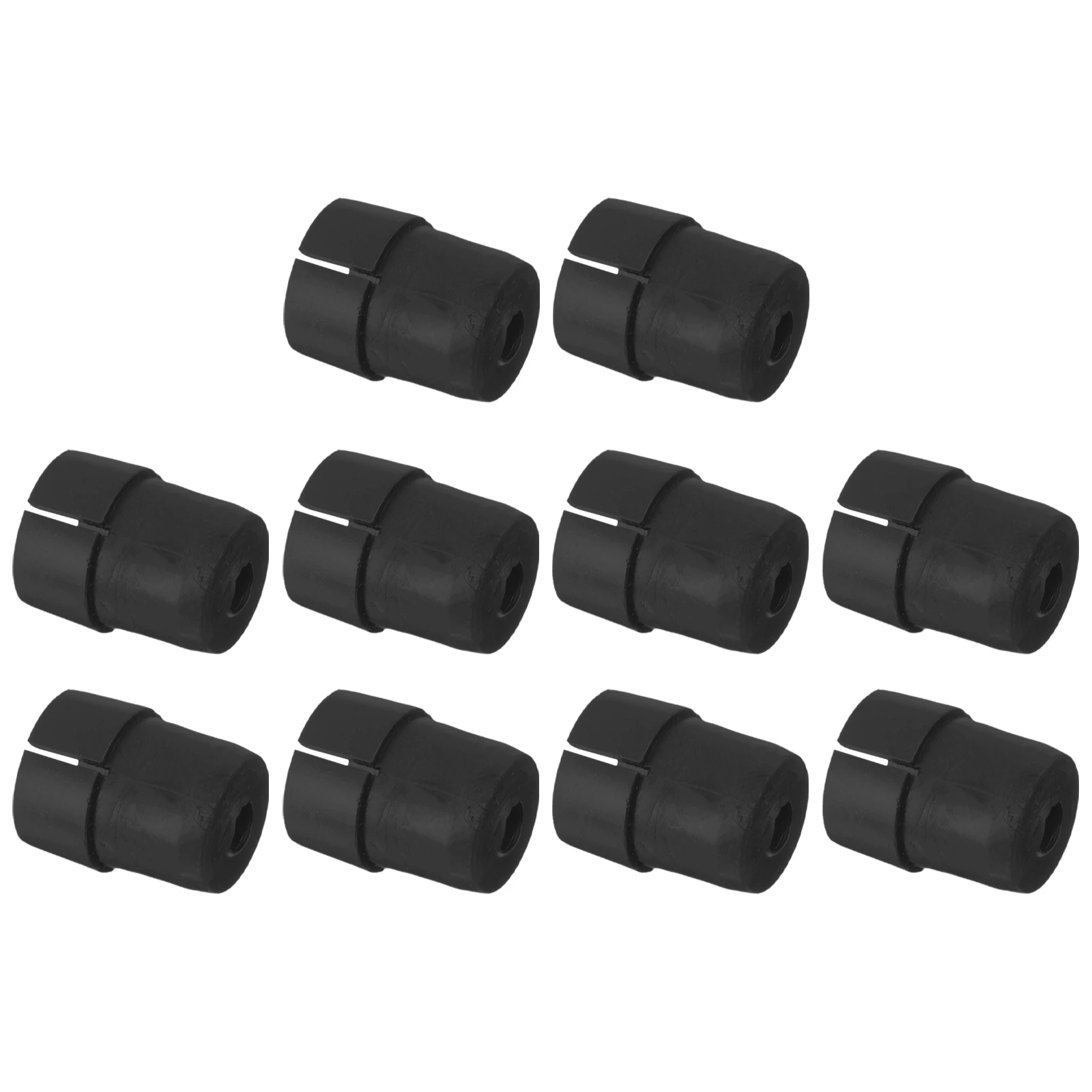 

10 Pcs Alpenstock Accessories Hiking Foot Supplies for Walking Sticks Pole Accessory Plastic Necessities Travel