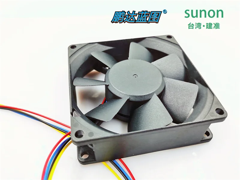 PMD1208PTB1-A Jianzhuan SUNON 8025 듀얼 볼 베어링 케이스, 팬 80x80x25mm, 12V, 4.8W, 8cm