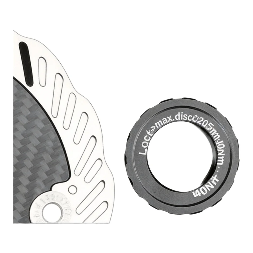 Carbon Fiber Brake Disc 140/160mm Lightweight Floating For Rotor Six Bolt And Center Lock For MTB Road Bike Cycling Accessories