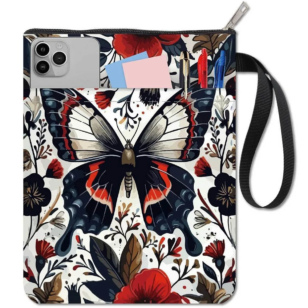 Cloth Book Cover Notebook Wraps Rectangle Butterfly 280x220mm