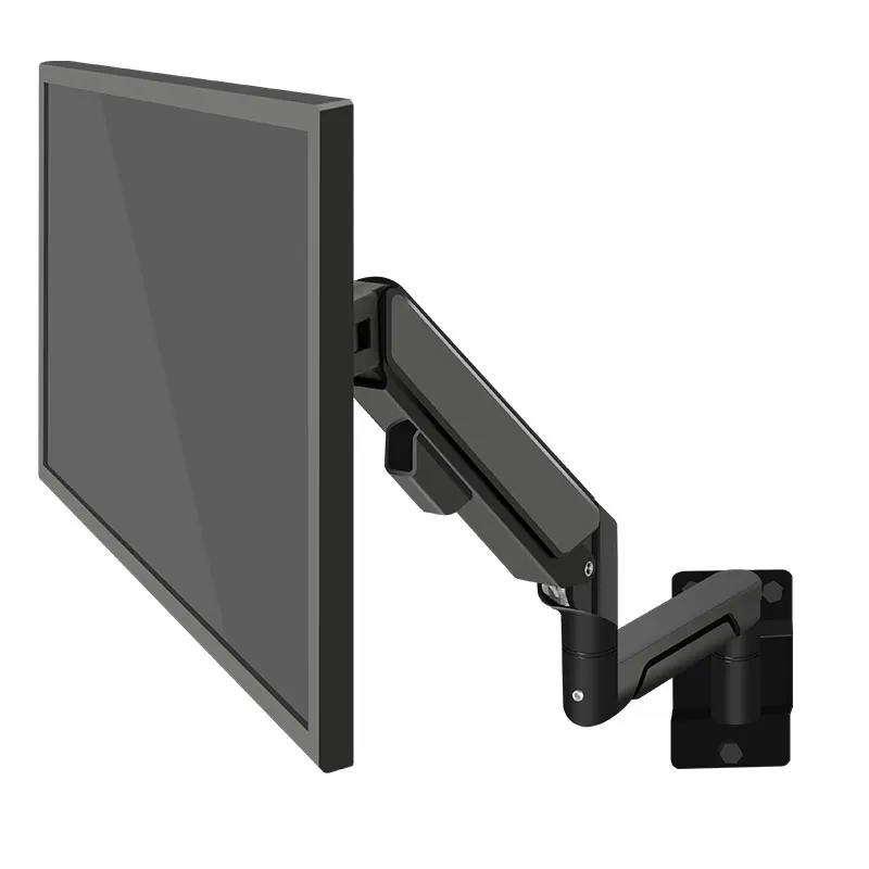 

HILLPORT 10"-32" Soporte Monitor Wall Mount Screen Aluminum PC Good Gas Spring Air Press Arm Stand TV Wall Bracket Holder W3