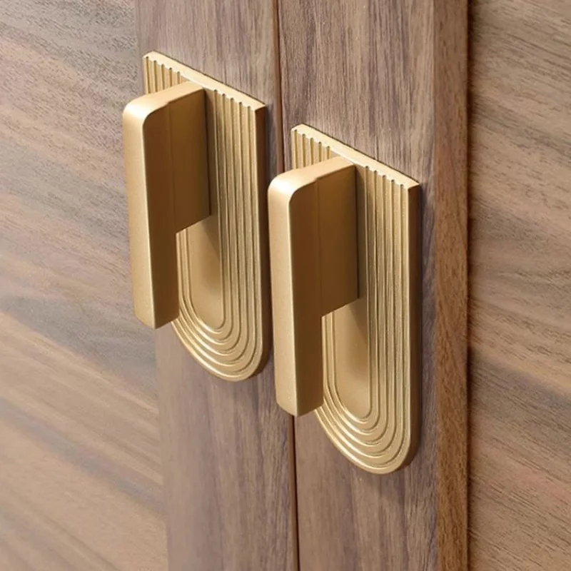 Golden Cabinet Door Handles French Style Wardrobe Door Knobs Small Pulls for Drawer Shoe Cabinet Furniture Hardware 1 piece/pack