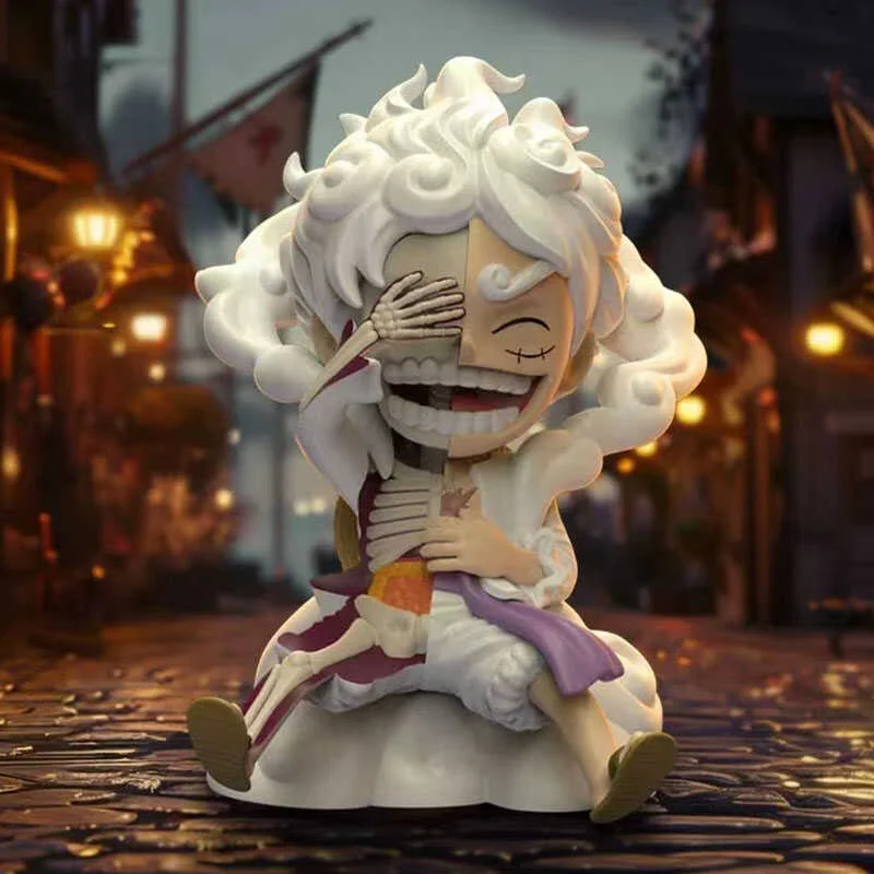 One Piece Mezza Scheletro Bounty Hunter Figurine Da Collezione Anime Giocattolo Per Ragazzi Pirata Re Tema Display Articolo Cieco Scatola Regalo